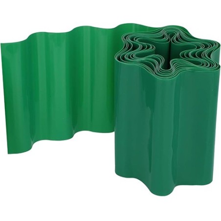 Bordure plastique verte